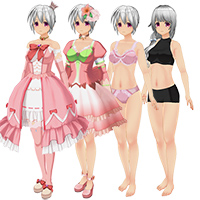 Fancy Flower costume set