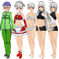 CUSTOM ORDER MAID 3D2 Variety Pack 5