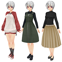 Custom Order Maid 3D2 Date Costume set winter 2019