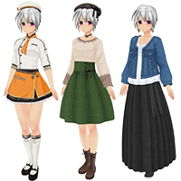 Custom Order Maid 3D2 Date Costume Pack spring 2020