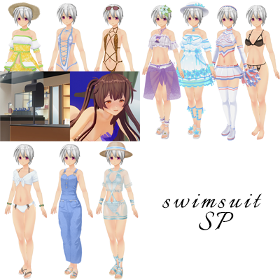 Happy Summer Sale SP Normal Swimsuits Set