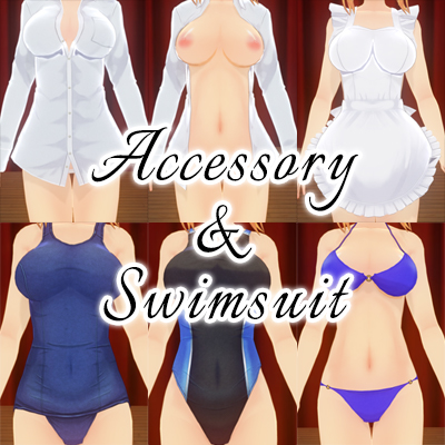 CM3D2 Accessory & Swimsuit Set