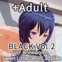 Adult Enhancement Pack BLACK Vol.2 Ver.Bookworm,Sweet Little Devil,Ladylike