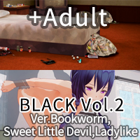 Adult enhancement Pack BLACK Vol.2 Ver.Bookworm,Sweet Little Devil,Ladylike with Master Room IF