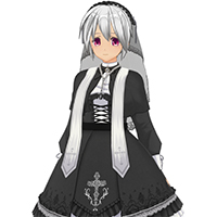 Gothic Nun Set