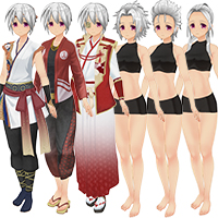 Samurai-Style Costume Pack