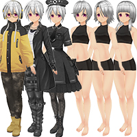 Urban Punk Lolita Costume Set
