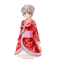 Gothic Girl Kimono