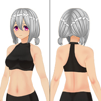 Two Short Pigtails Set