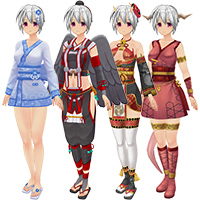 Cute Yo-Kai Costume set