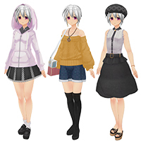 Empire casual clothes Costume Set