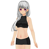 Shoulder-Touching Loose Floaty Sides Hair Set