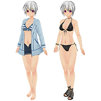 Fresh Summer Swim wear & Hair set