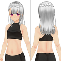 Mini French Braid Hair Set