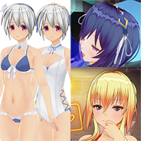 Custom Order Maid 3D2 Night Pool SP Ver.Bookworm,Ladylike,Secretary,Soft Cuddly Girl,Blunt,Prepply,Long-lost Friend