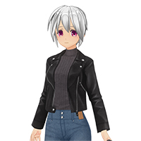 Leather & Sweater Casual Set