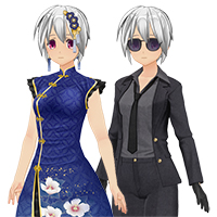 Agent wearing Quipao Set