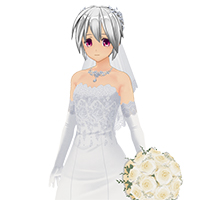 Mermaid Wedding Dress Set