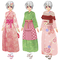Custom Order Maid 3D2 Date Costume Pack winter 2021
