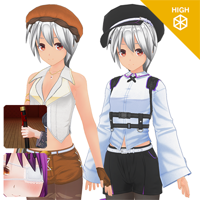 Magic&KATANA Costume set