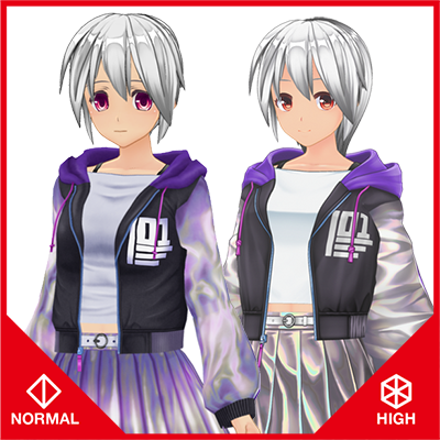 Hologram Casual Set