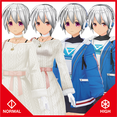 Cute Girl & Feminine Costume Set