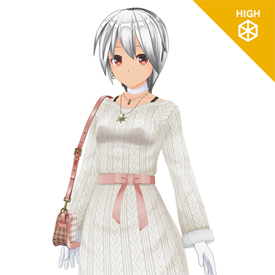 Waist Ribbon Knit Dress Set