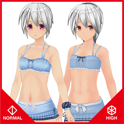 Cute, Fresh Swimsuit Set