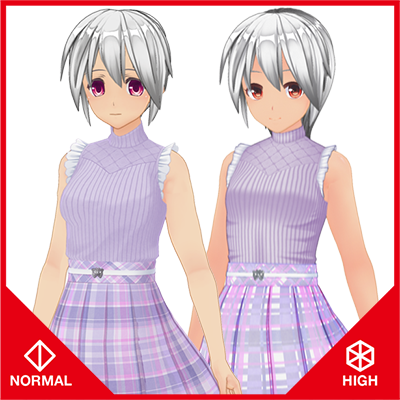 Sleeveless Girly Summer Set