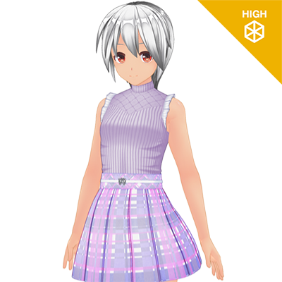 Sleeveless Girly Summer Set 