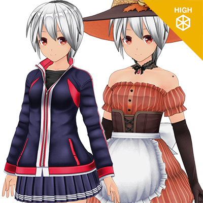 The Student Wears Pumpkin Costume Set