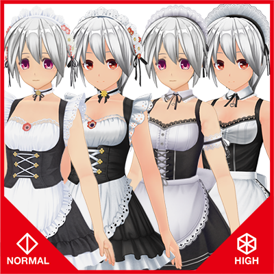 Sweety Seductive Maid Uniform Set 