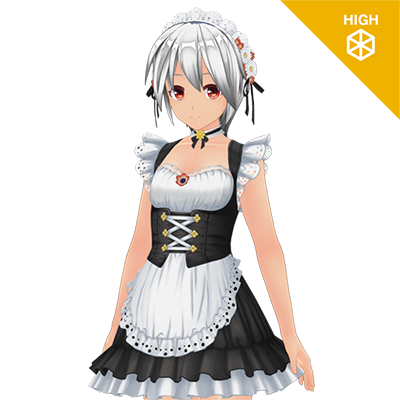Sweet Flower Maid Uniform 