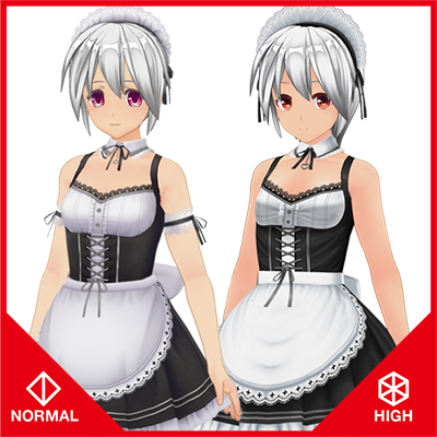 Cute, Seductive Maid Uniform Set 