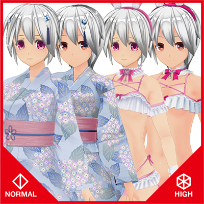 Lovely Bunny & Kimono Costume Set
