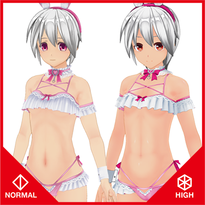 Lovely Bunny Swimsuit Set