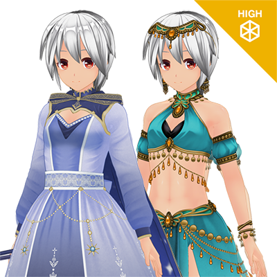 Charming Middle Ages Costume Set with Pole Dance 