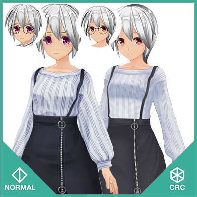 Zipper & Suspender Set Set 