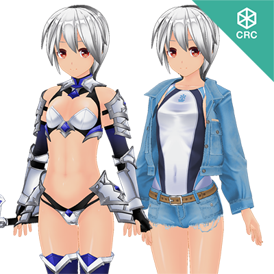 Attractive Armor & Swim Costume Set