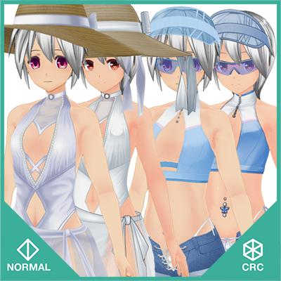 Summer and Swimsuits Costume Set 