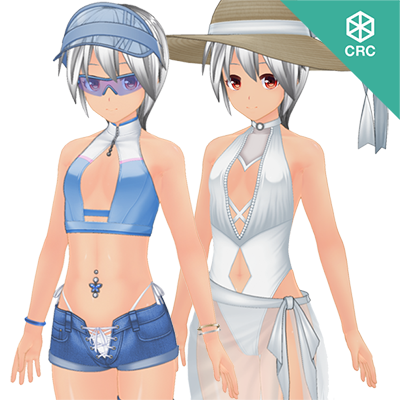 Summer and Swimsuits Costume Set 