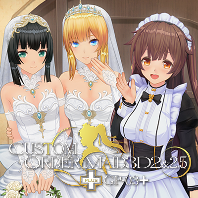 CUSTOM OREDER MAID 3D2&2.5 GP-03+
(Bookworm, Ladylike, Soft Cuddly Girl, Secretary Maid, Long-lost Friend, Proper Lady, Friendly)