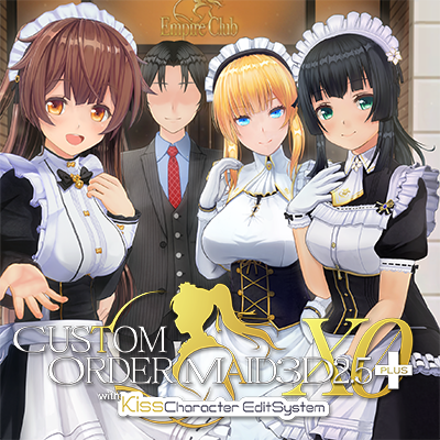Custom Order Maid 3D2.5+X0 with Kiss Character Edit System