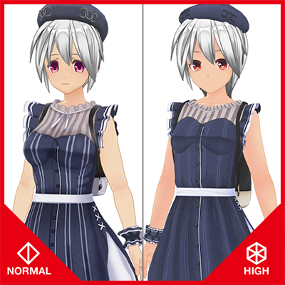 Sleeveless Sailor Dress Set 