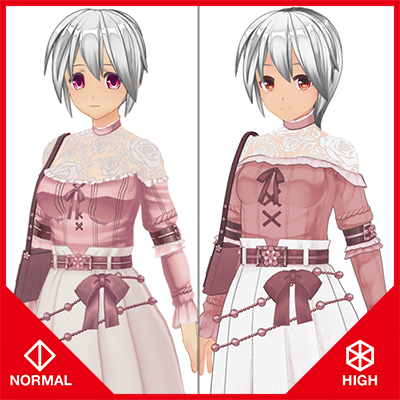 Cute See-Through Shoulder Set 